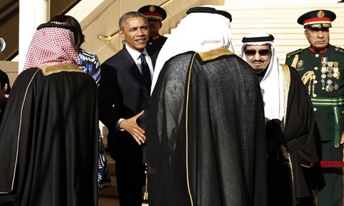 Obama Suudi Arabistan'da