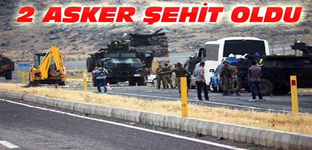 PKK'dan İntihar Saldırısı:2 Asker Şehit Oldu