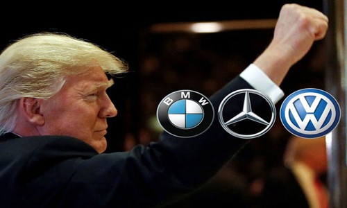 Trump'tan Alman Araçlarına rest