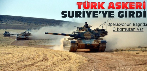 Türkiye Suriye'de Operasyon Başlattı