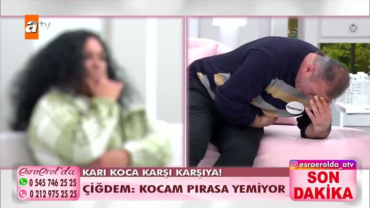 Türk Televizyonlarında Bir İlk Daha. Pırasa Diyerek Eşini Bayılttı!