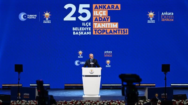 Erdoğan AK Parti'nin Ankara İlçe Adaylarını Açıkladı