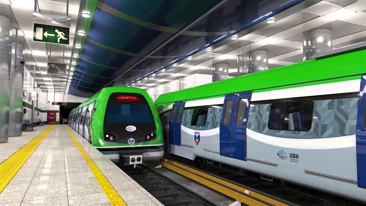 İşte Konya Metrosunun Tüm Güzergahları!