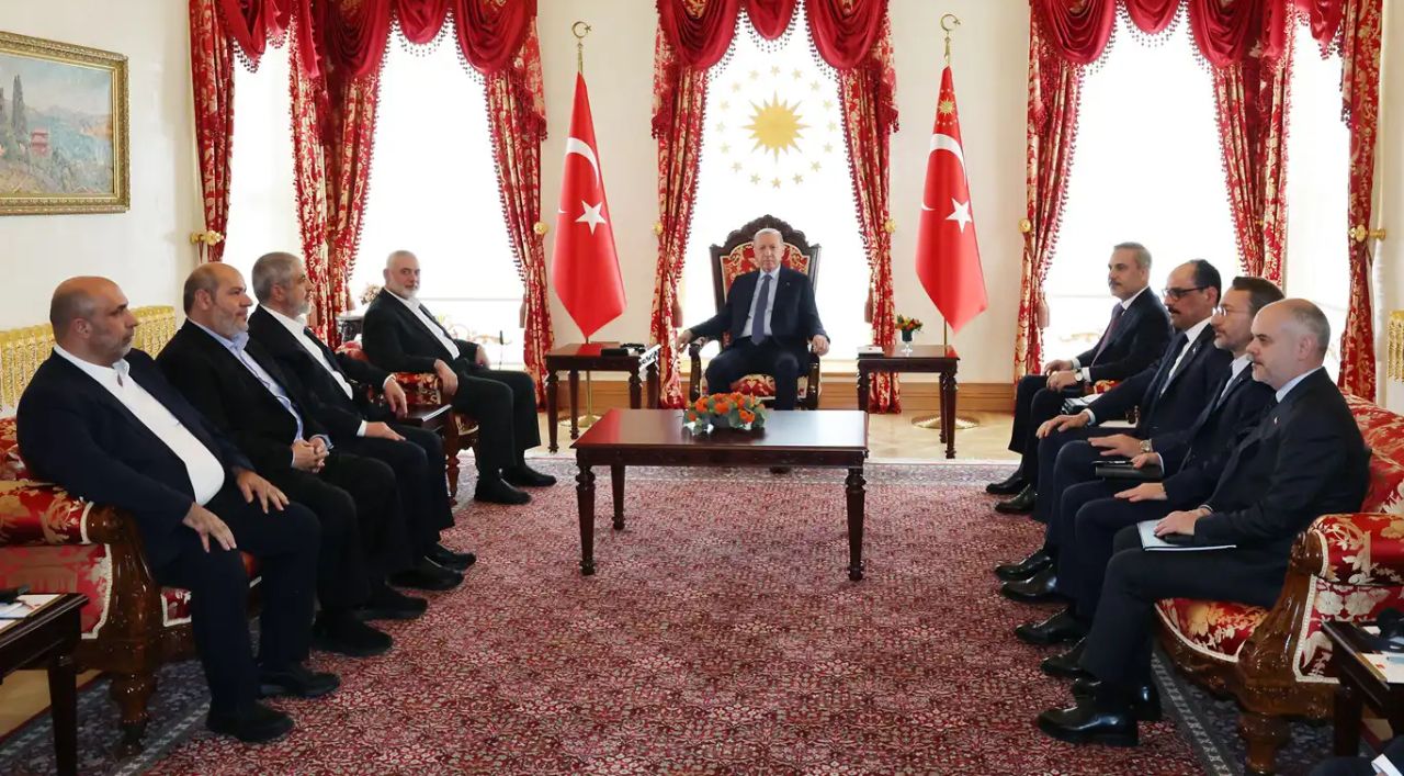 Erdoğan Heniyye İle İstanbul'da Görüştü