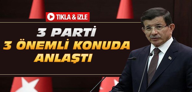 Başbakan Davutoğlu'ndan Açıklamalar-VİDEO