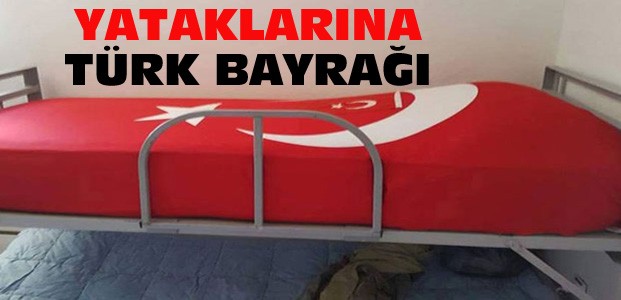 Dağlıca Şehitlerinin Yataklarına Türk Bayrağı