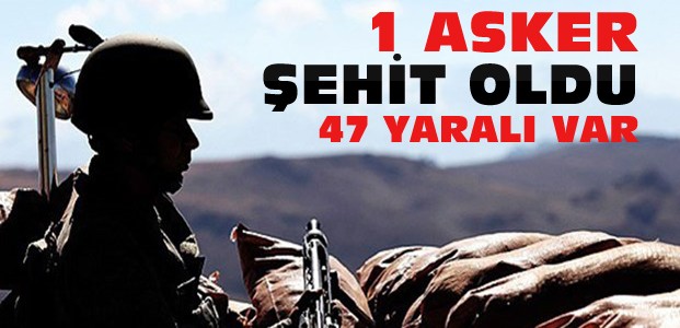 Diyarbakır'da karakola saldırı:1 şehit 47 yaralı