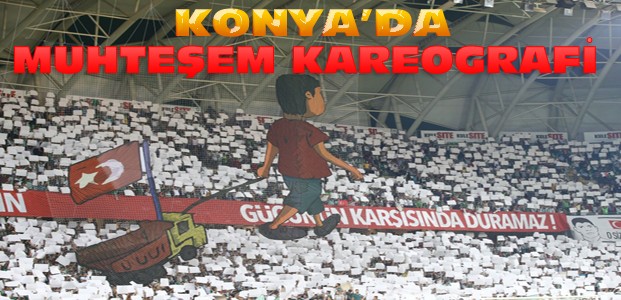 Konya'daki Beşiktaş Maçında Darbe Kareografileri